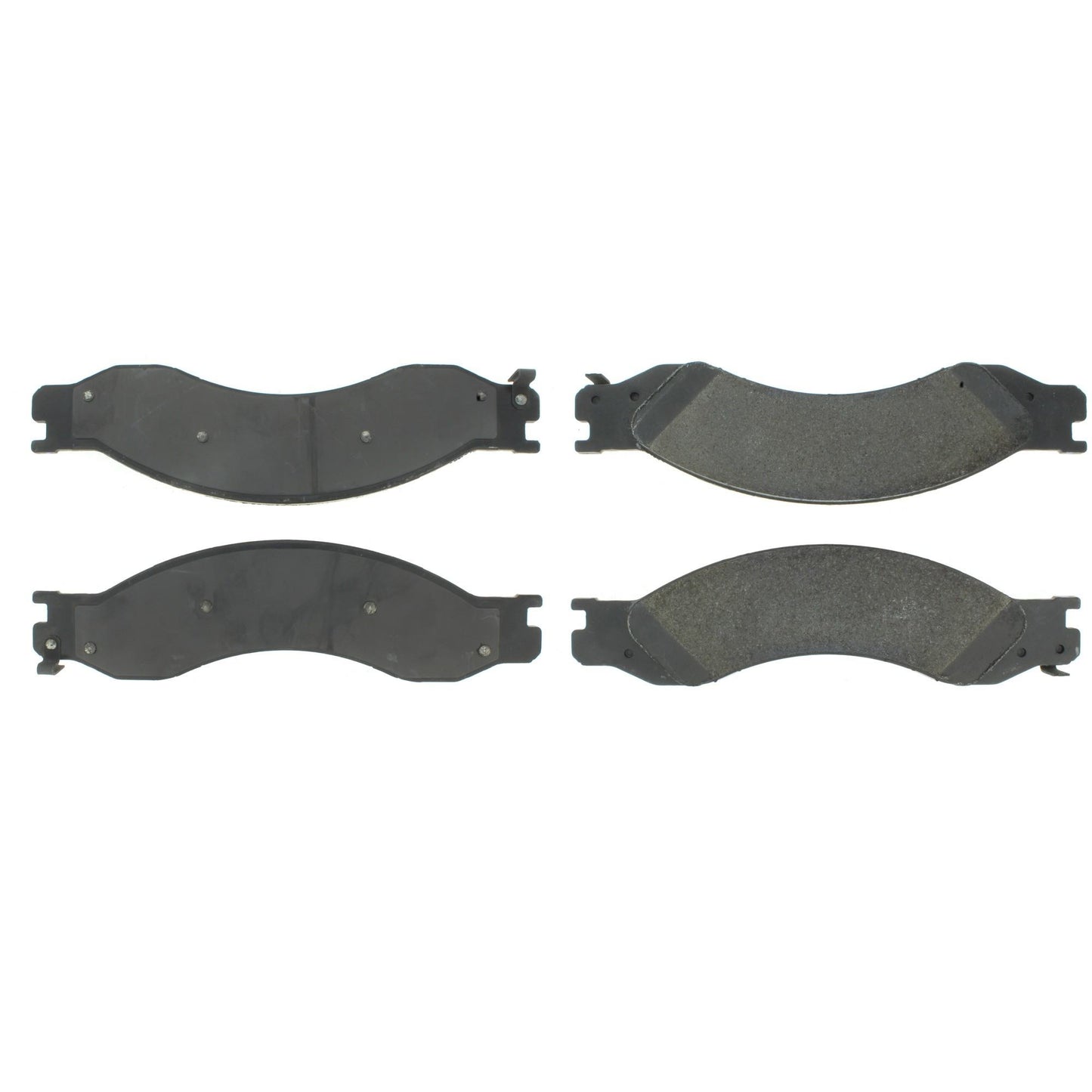 Centric Parts Disc Brake Pad Set with Semi-Metallic compounds 102.10640