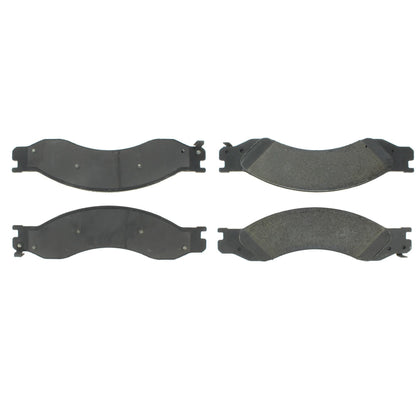 Centric Parts Disc Brake Pad Set with Semi-Metallic compounds 102.10640