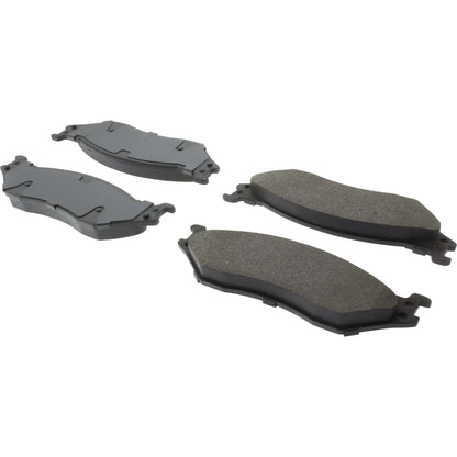 Centric Parts Disc Brake Pad Set with Semi-Metallic compounds 102.10660