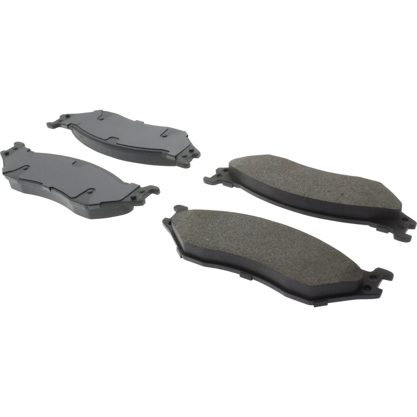 Centric Parts Disc Brake Pad Set with Semi-Metallic compounds 102.10660