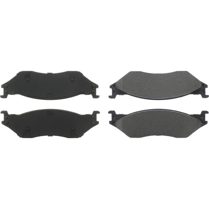 Centric Parts Disc Brake Pad Set with Semi-Metallic compounds 102.10660