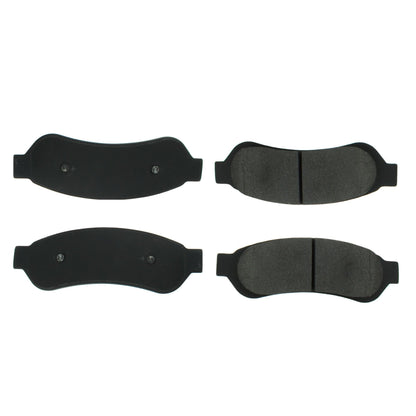 Centric Parts Disc Brake Pad Set with Semi-Metallic compounds 102.10670