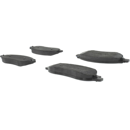Centric Parts Disc Brake Pad Set with Semi-Metallic compounds 102.10680