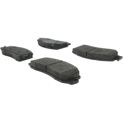 Centric Parts Disc Brake Pad Set with Semi-Metallic compounds 102.10690