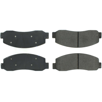 Centric Parts Disc Brake Pad Set with Semi-Metallic compounds 102.10690