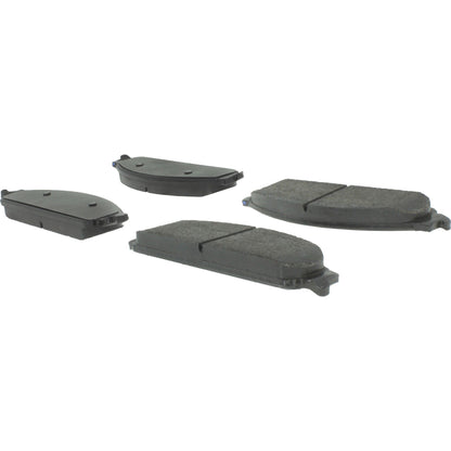 Centric Parts Disc Brake Pad Set Shimmed Semi-Metallic 102.10700