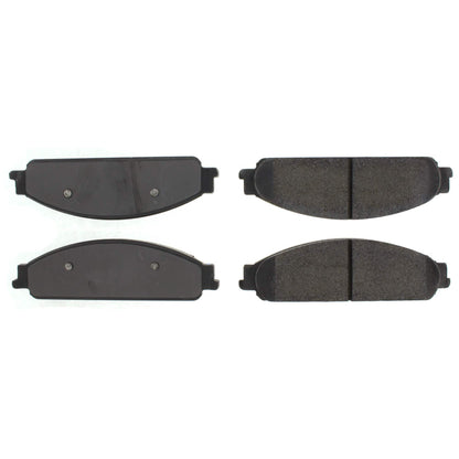 Centric Parts Disc Brake Pad Set Shimmed Semi-Metallic 102.10700