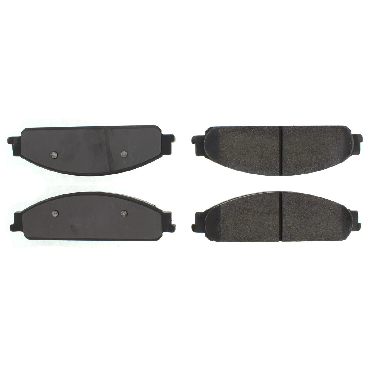 Centric Parts Disc Brake Pad Set Shimmed Semi-Metallic 102.10700