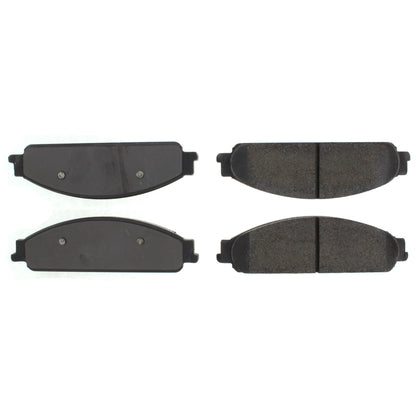 Centric Parts Disc Brake Pad Set Shimmed Semi-Metallic 102.10700