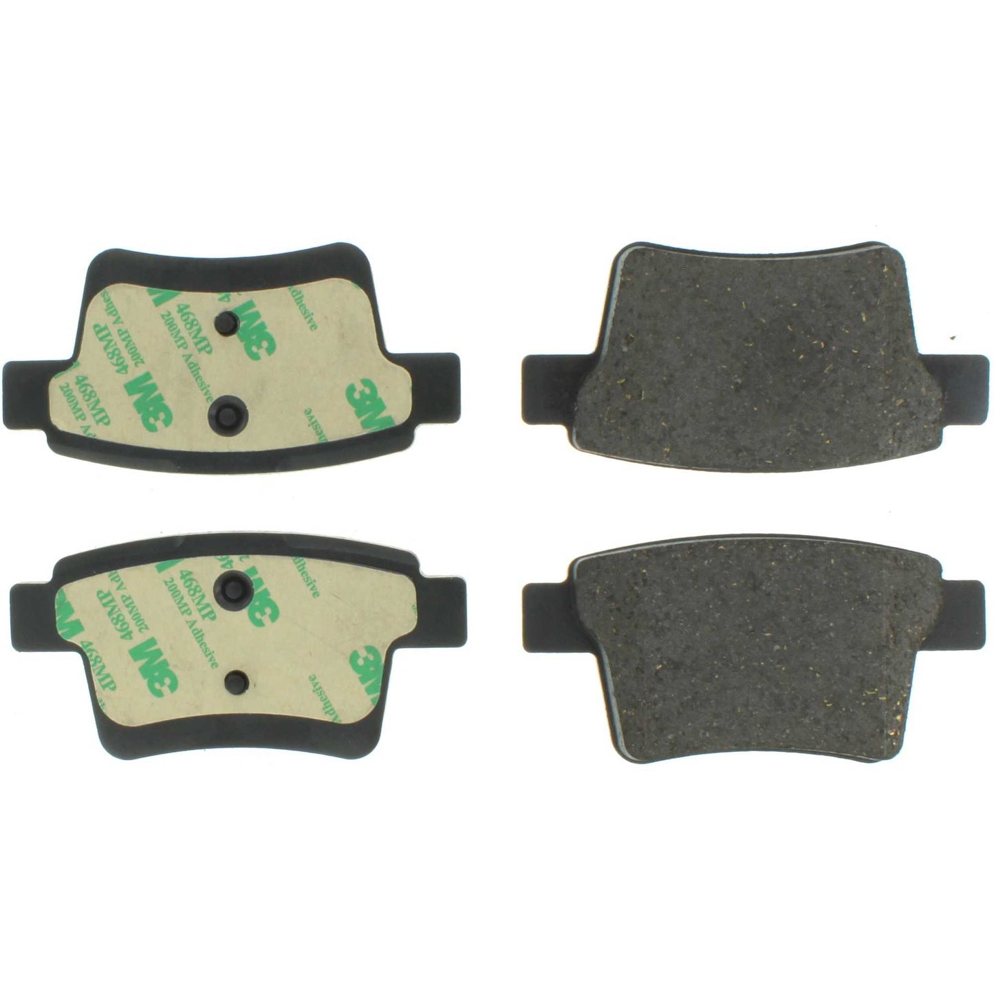 Centric Parts Disc Brake Pad Set Semi-Metallic with Noise Reduction 102.10710