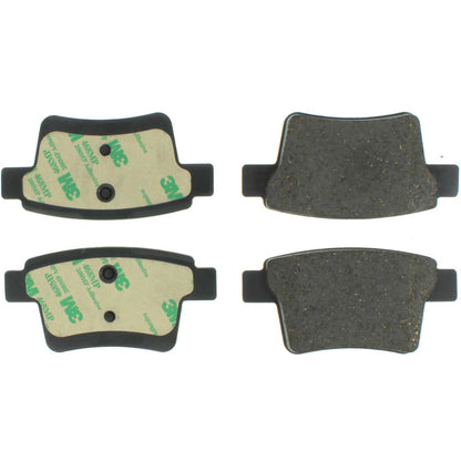 Centric Parts Disc Brake Pad Set Semi-Metallic with Noise Reduction 102.10710
