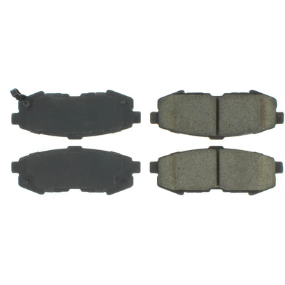 Centric Parts Disc Brake Pad Set with Semi-Metallic compounds 102.10730