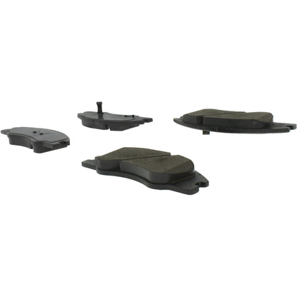 Centric Parts Disc Brake Pad Set with Semi-Metallic compounds 102.10740