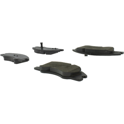 Centric Parts Disc Brake Pad Set with Semi-Metallic compounds 102.10740