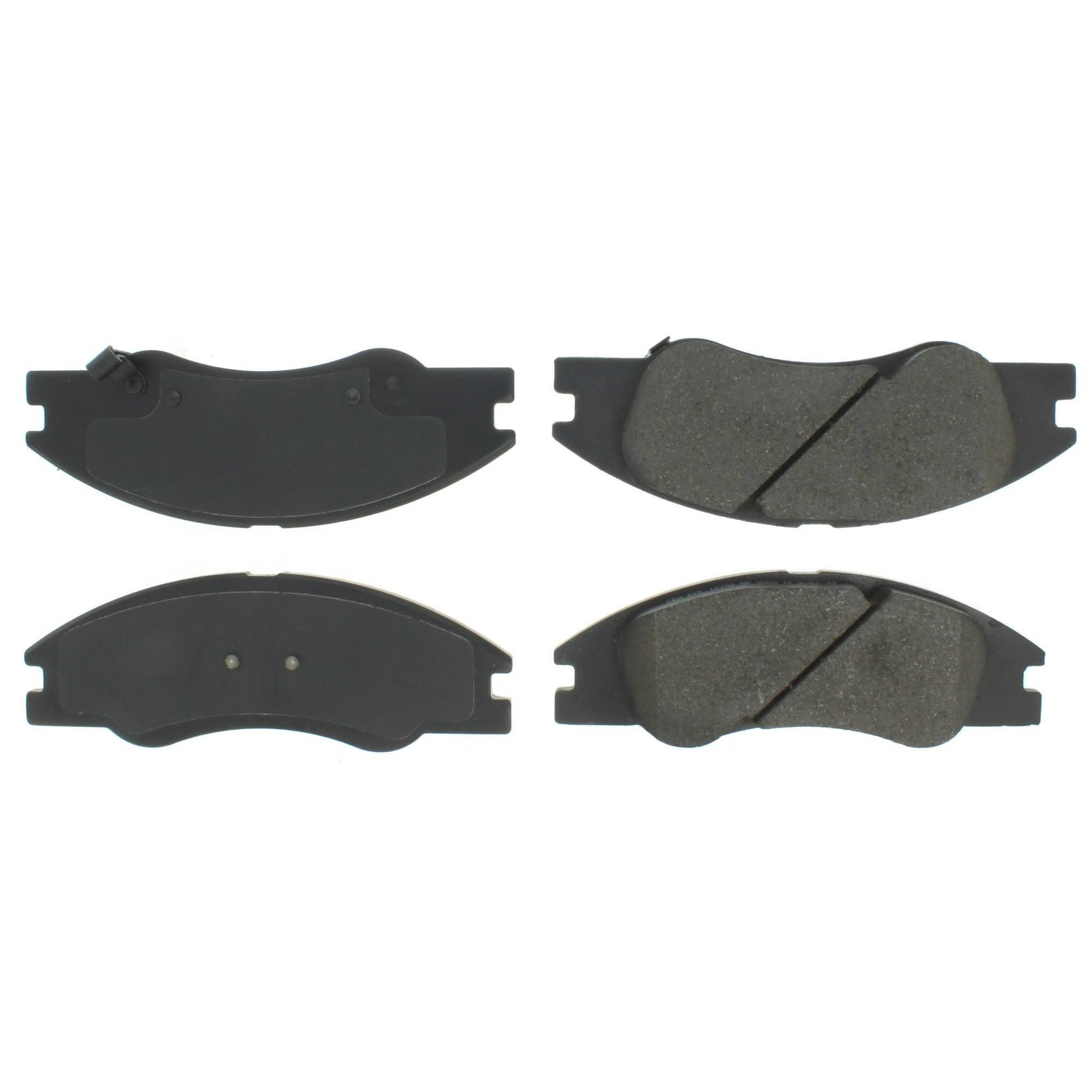 Centric Parts Disc Brake Pad Set with Semi-Metallic compounds 102.10740