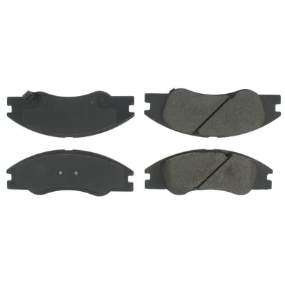 Centric Parts Disc Brake Pad Set with Semi-Metallic compounds 102.10740