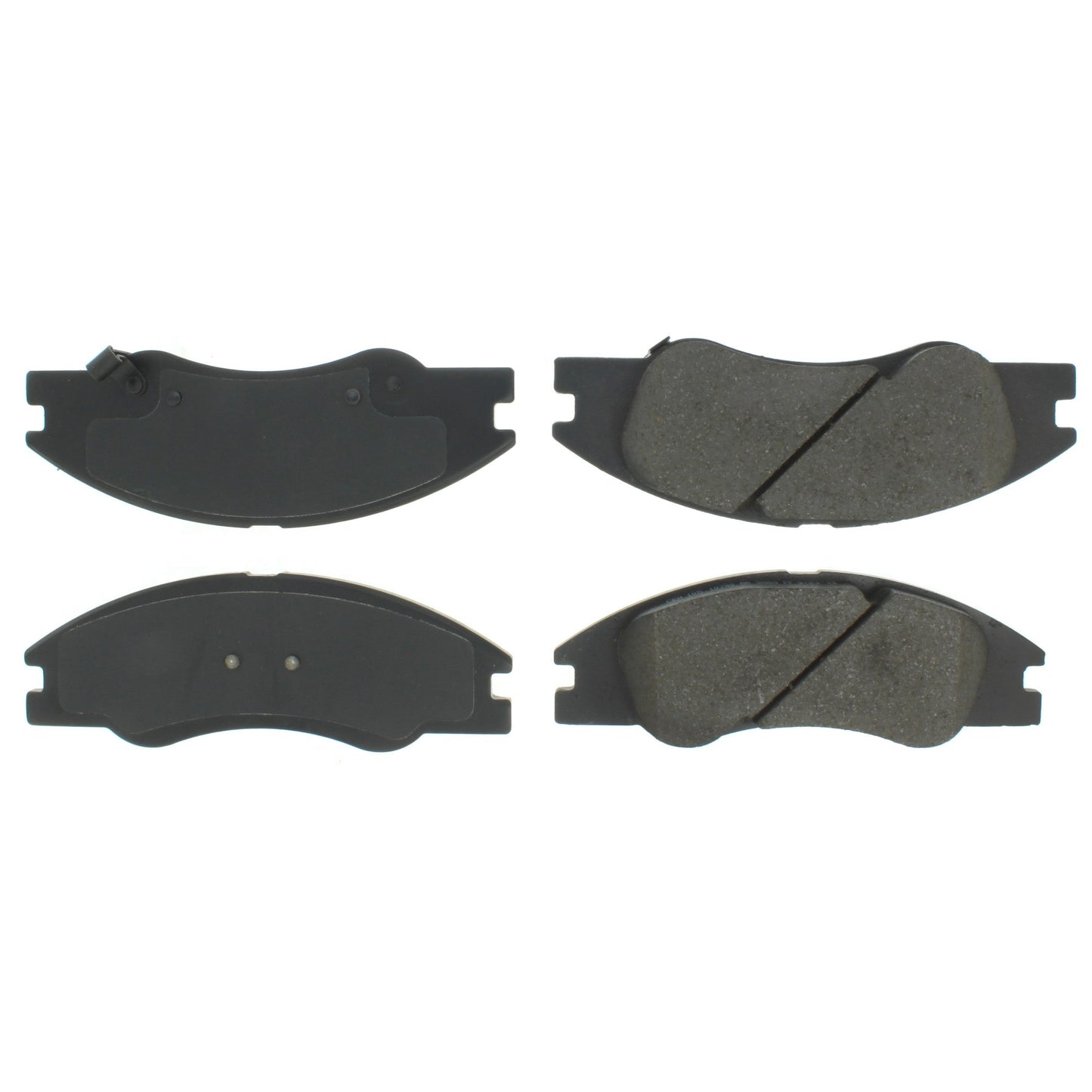 Centric Parts Disc Brake Pad Set with Semi-Metallic compounds 102.10740