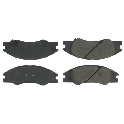 Centric Parts Disc Brake Pad Set with Semi-Metallic compounds 102.10740