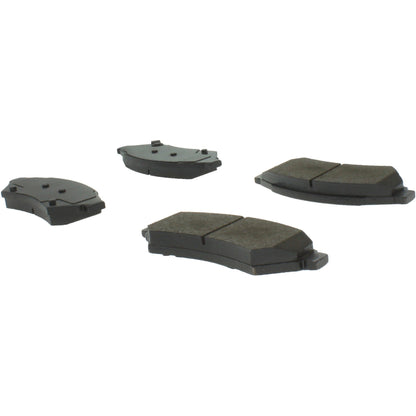 Centric Parts Disc Brake Pad Set with Semi-Metallic compounds 102.10750