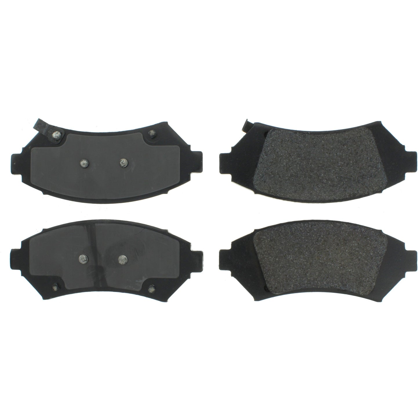 Centric Parts Disc Brake Pad Set Semi-Metallic with Shims for 2005 Buick LeSabre, Park Avenue, Cadillac DeVille, Chevrolet Impala, Monte Carlo, Pontiac Bonneville 102.10760