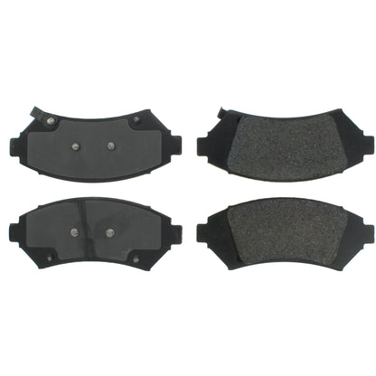 Centric Parts Disc Brake Pad Set Semi-Metallic with Shims for 2005 Buick LeSabre, Park Avenue, Cadillac DeVille, Chevrolet Impala, Monte Carlo, Pontiac Bonneville 102.10760