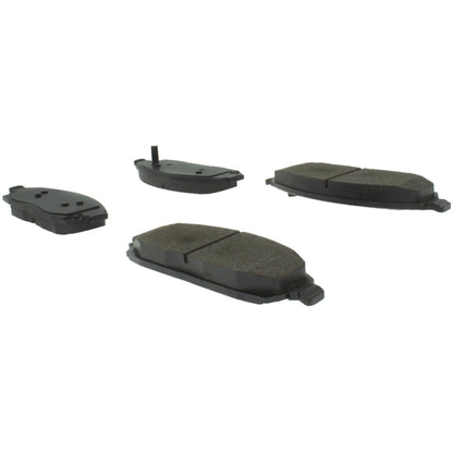 Centric Parts Disc Brake Pad Set Semi-Metallic with Shims for 2006-2010 Jeep Commander 2005-2010 Grand Cherokee 102.10800