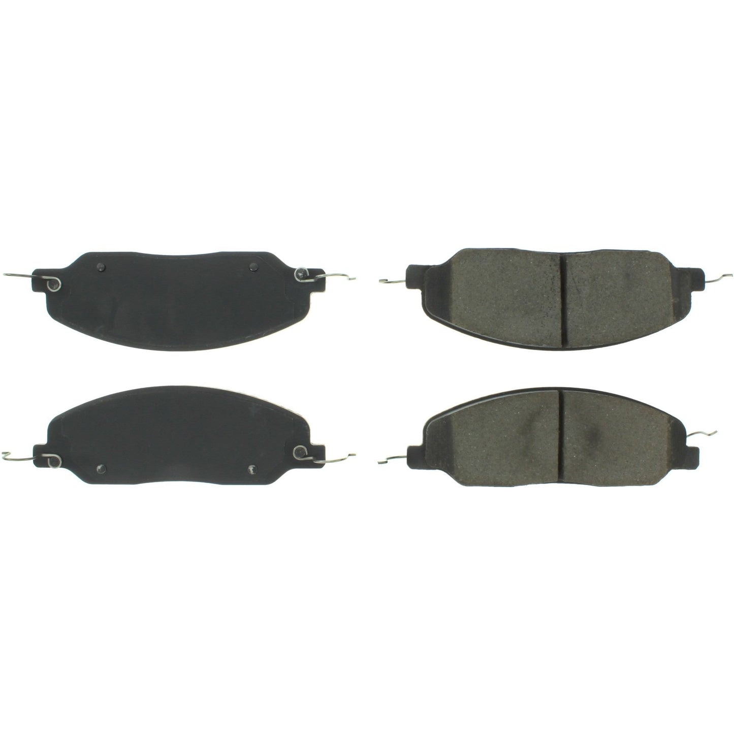Centric Parts Disc Brake Pad Set Semi-Metallic with Shims for 2005-2010 Ford Mustang 102.10810