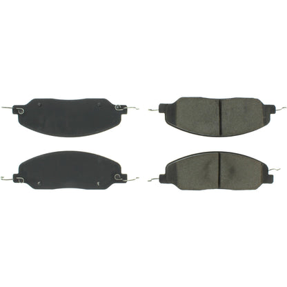 Centric Parts Disc Brake Pad Set Semi-Metallic with Shims for 2005-2010 Ford Mustang 102.10810