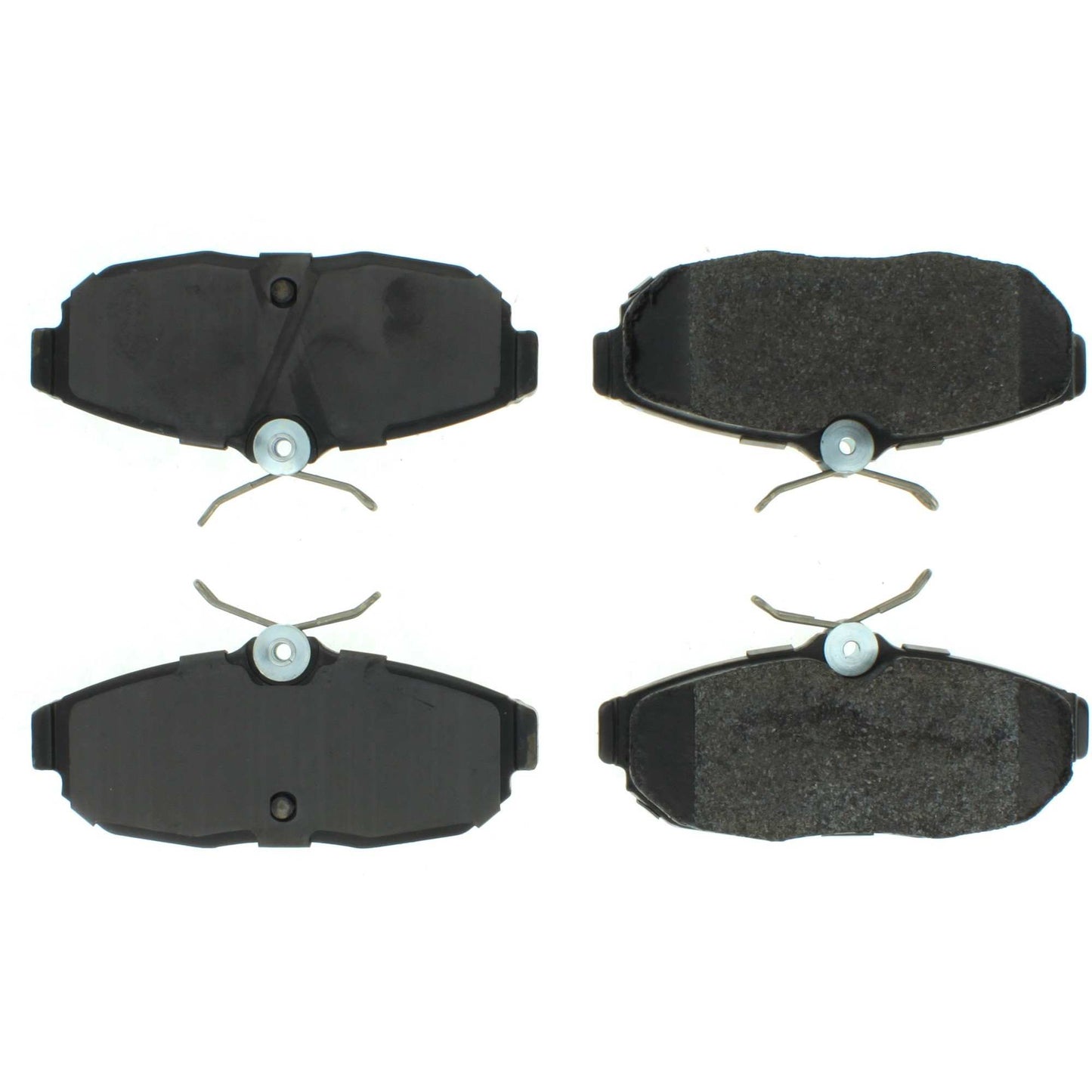Centric Parts Disc Brake Pad Set Semi-Metallic with Shims for 2005-2011 Ford Mustang 102.10820