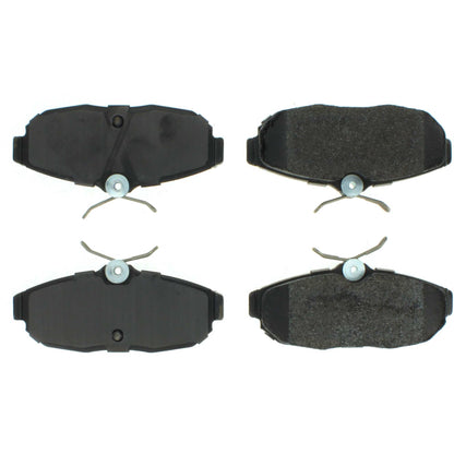 Centric Parts Disc Brake Pad Set Semi-Metallic with Shims for 2005-2011 Ford Mustang 102.10820