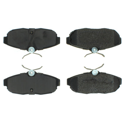 Centric Parts Disc Brake Pad Set Semi-Metallic with Shims for 2005-2011 Ford Mustang 102.10820