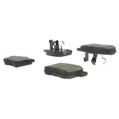 Centric Parts Disc Brake Pad Set Semi-Metallic with Shims for 2010-2018 Acura RDX, Honda Accord Crosstour 2010-2015 102.10860