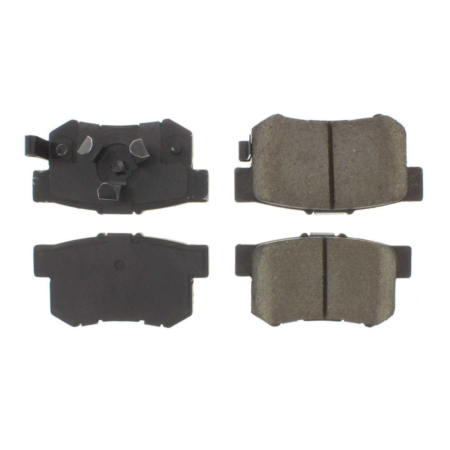 Centric Parts Disc Brake Pad Set Semi-Metallic with Shims for 2010-2018 Acura RDX, Honda Accord Crosstour 2010-2015 102.10860