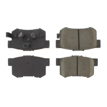 Centric Parts Disc Brake Pad Set Semi-Metallic with Shims for 2010-2018 Acura RDX, Honda Accord Crosstour 2010-2015 102.10860