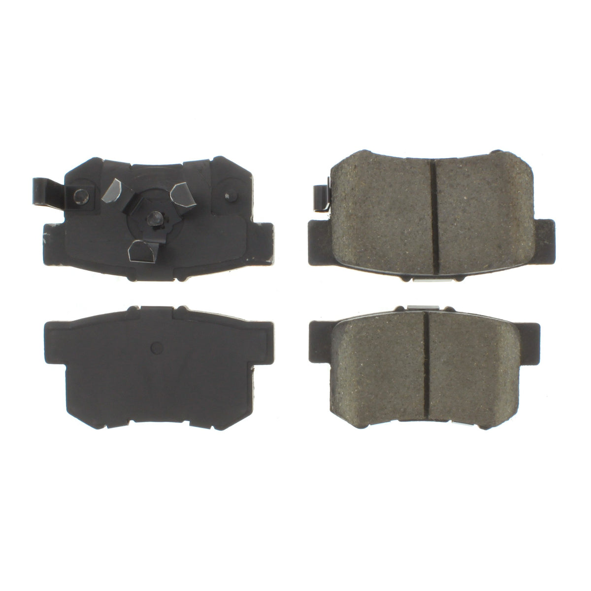 Centric Parts Disc Brake Pad Set Semi-Metallic with Shims for 2010-2018 Acura RDX, Honda Accord Crosstour 2010-2015 102.10860
