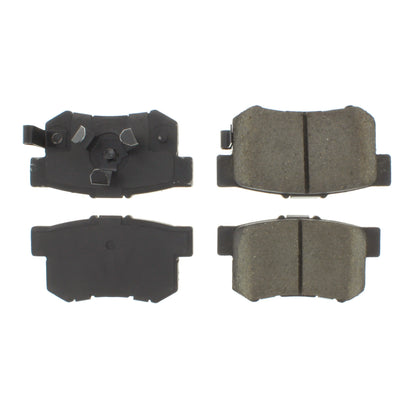 Centric Parts Disc Brake Pad Set Semi-Metallic with Shims for 2010-2018 Acura RDX, Honda Accord Crosstour 2010-2015 102.10860