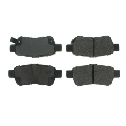 Centric Parts Disc Brake Pad Set Semi-Metallic with Shims for 2005-2010 Honda Odyssey 102.10880