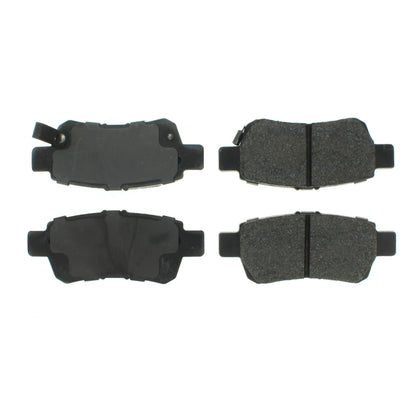 Centric Parts Disc Brake Pad Set Semi-Metallic with Shims for 2005-2010 Honda Odyssey 102.10880