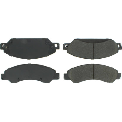 Centric Parts Disc Brake Pad Set Semi-Metallic with Shims for 2005-2008 Cadillac Escalade, Chevrolet Silverado 1500
