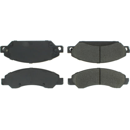 Centric Parts Disc Brake Pad Set Semi-Metallic with Shims for 2005-2008 Cadillac Escalade, Chevrolet Silverado 1500