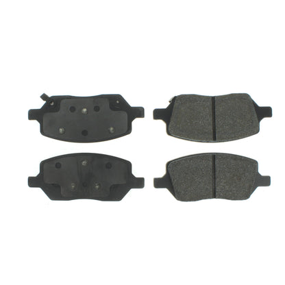 Centric Parts Disc Brake Pad Set Semi-Metallic with Shims for 2005-2009 Buick Terraza Chevrolet Uplander Pontiac Montana Saturn Relay 102.10930