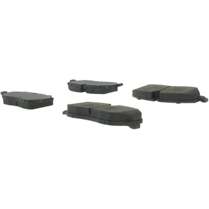 Centric Parts Disc Brake Pad Set Semi-Metallic with Shims for 2005-2009 Land Rover LR3, Range Rover 2006-2009 102.10980