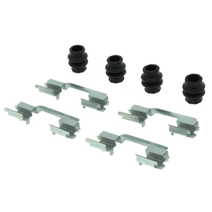 Centric Parts Disc Brake Pad Set Semi-Metallic with Shims for 2005-2009 Land Rover LR3, Range Rover 2006-2009 102.10980