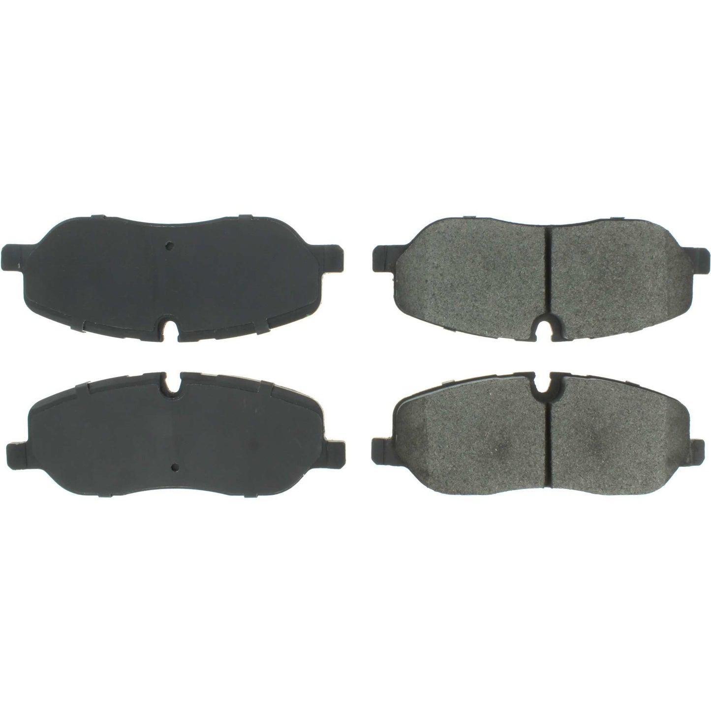 Centric Parts Disc Brake Pad Set Semi-Metallic with Shims for 2005-2009 Land Rover LR3, Range Rover 2006-2009 102.10980