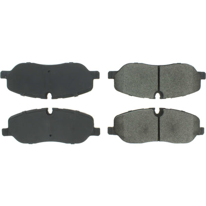 Centric Parts Disc Brake Pad Set Semi-Metallic with Shims for 2005-2009 Land Rover LR3, Range Rover 2006-2009 102.10980