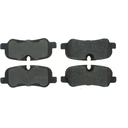 Centric Parts Disc Brake Pad Set Semi-Metallic with Shims for 2010-2016 Land Rover LR4, Range Rover and Range Rover Sport 102.10990
