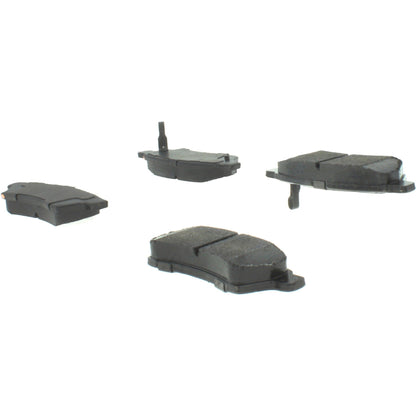 Centric Parts Disc Brake Pad Set Semi-Metallic with Shims for 2005-2019 Nissan Frontier, 2005-2015 Xterra, 2009-2012 Suzuki Equator 102.11000