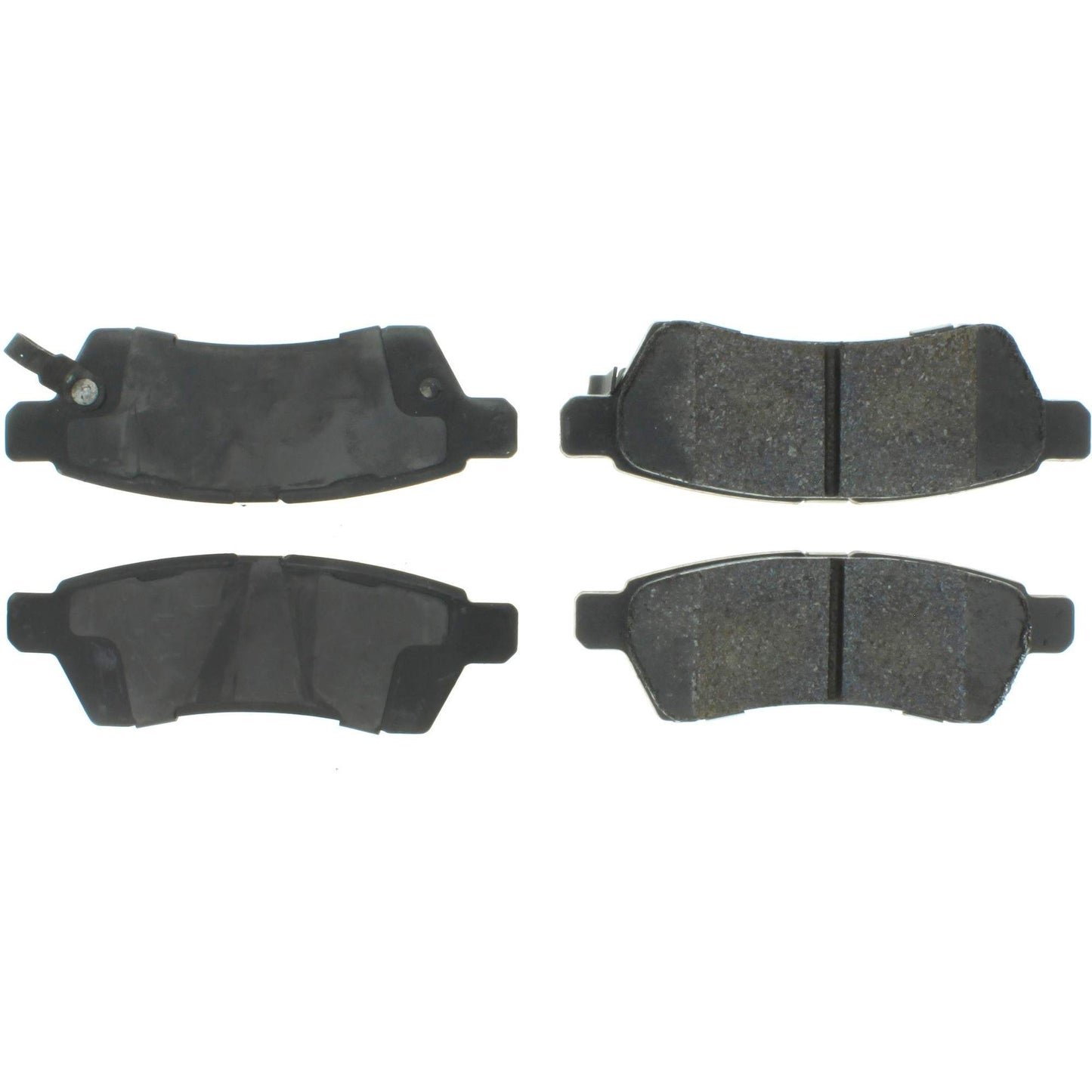 Centric Parts Disc Brake Pad Set Semi-Metallic with Shims for 2005-2019 Nissan Frontier, 2005-2015 Xterra, 2009-2012 Suzuki Equator 102.11000