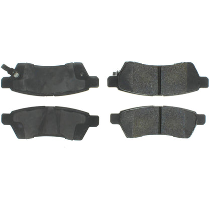 Centric Parts Disc Brake Pad Set Semi-Metallic with Shims for 2005-2019 Nissan Frontier, 2005-2015 Xterra, 2009-2012 Suzuki Equator 102.11000