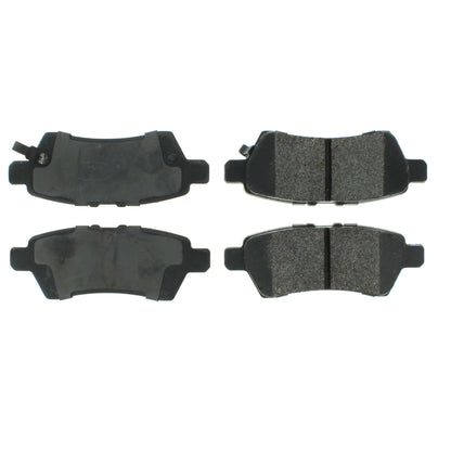 Centric Parts Disc Brake Pad Set Semi-Metallic with Shims for 2004-2012 Nissan Pathfinder 102.11010